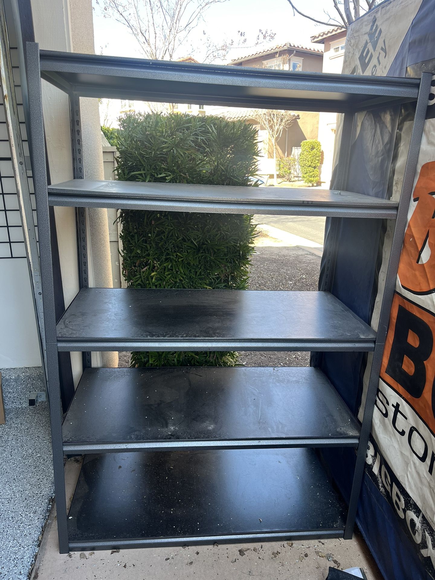 5-Tier Steel Garage Storage Shelving Unit