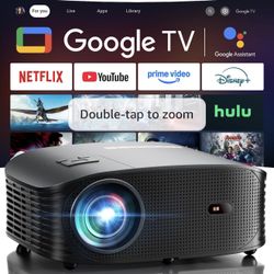 4K Mini Smart Projector with WiFi and Bluetooth 