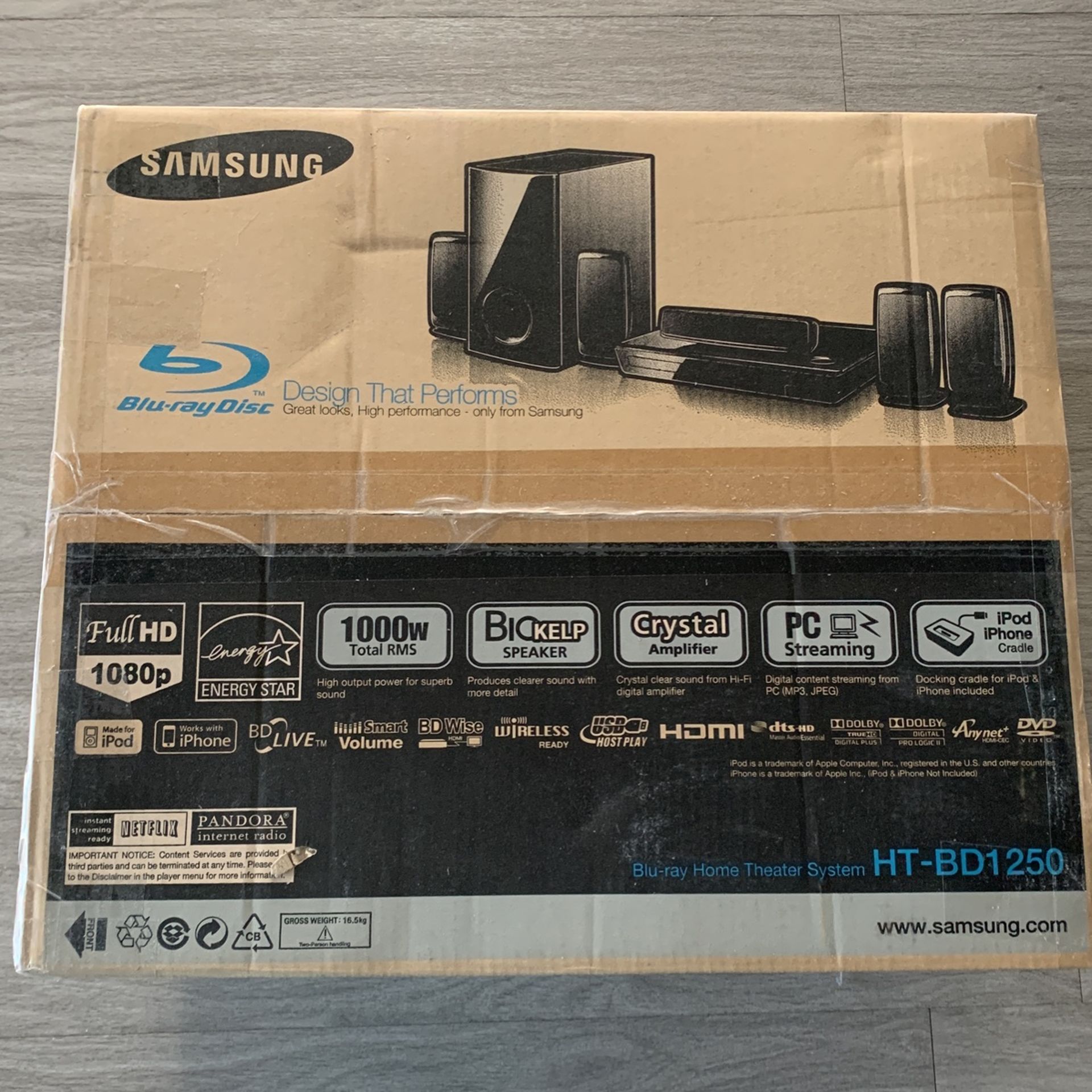 Samsung Speakers With Blu ray Disc