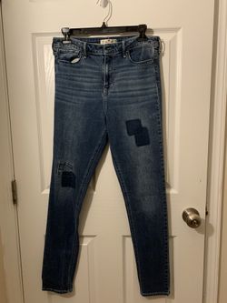 Hollister Patchwork Jeans