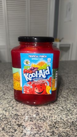 Tropical punch Koolaid pineapple jars