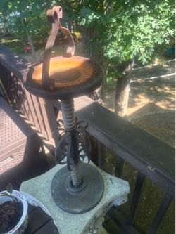 Vintage smoking ashtray stand