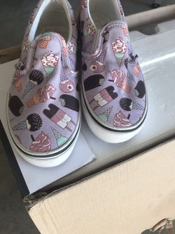 Vans for girls size 2