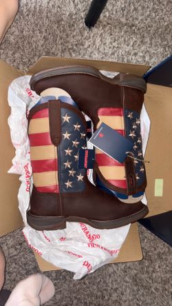 Durango flag boots size US 8.5EE EU41.5 UK 7.5