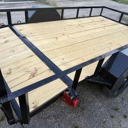 6x12FT dovetail Utility Trailer 30%OFF 