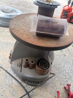 Central Machinery 14 in. Oscillating Spindle Sander.