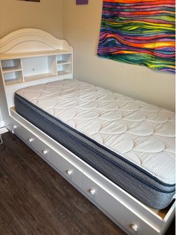Twin bed frame