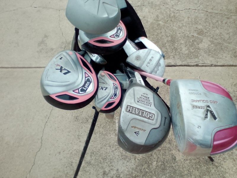 Golf Clubs N Bag