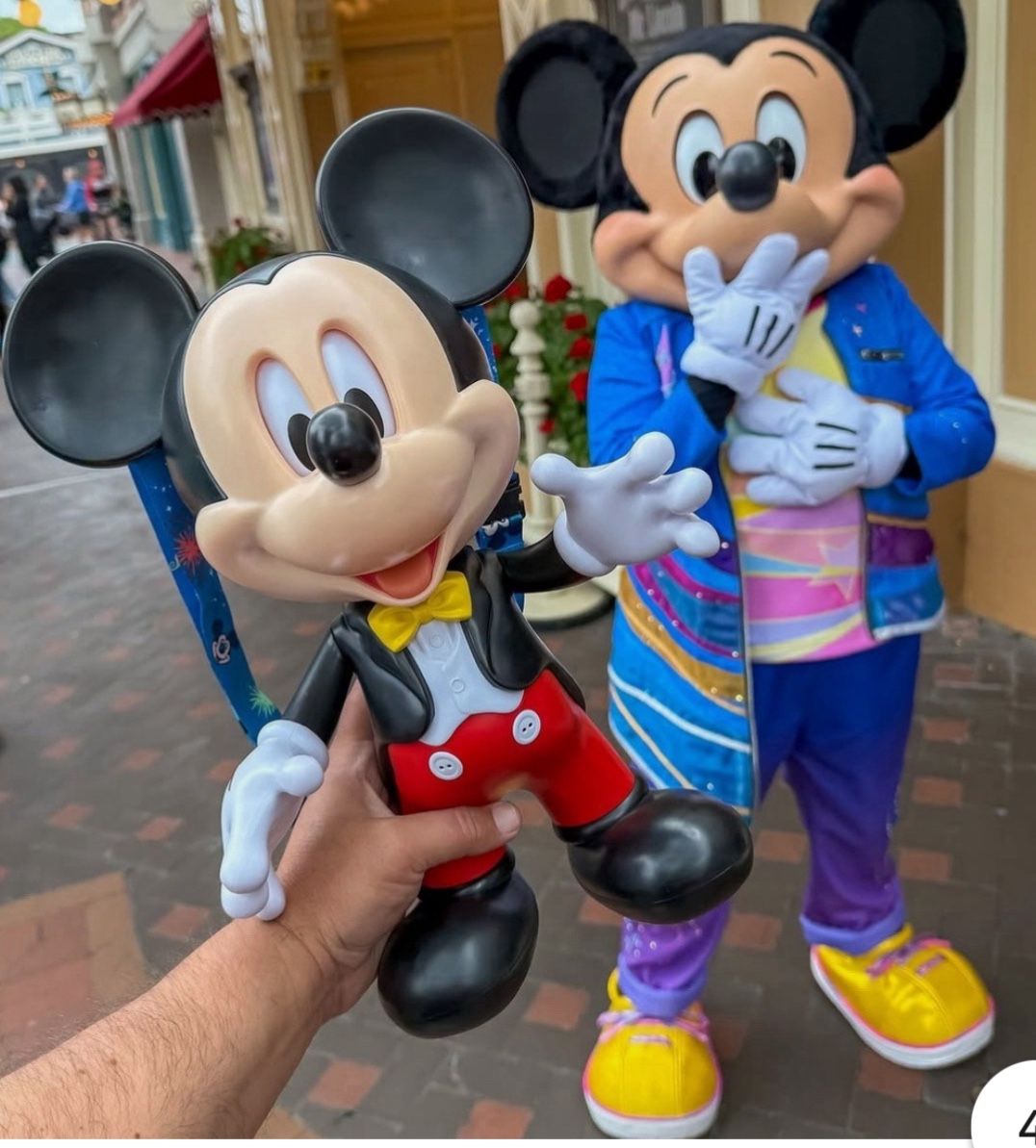 Mickey Mouse Popcorn Bucket $40