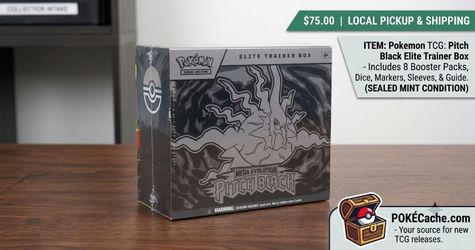 Pokémon TCG: Mega Evolution Pitch Black Elite Trainer Box