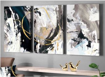 Extra Large Textured Canvas 71”x36” Total Size