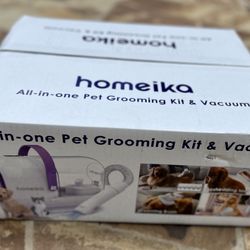 Homeika Dog Grooming Kit & Vacuum 