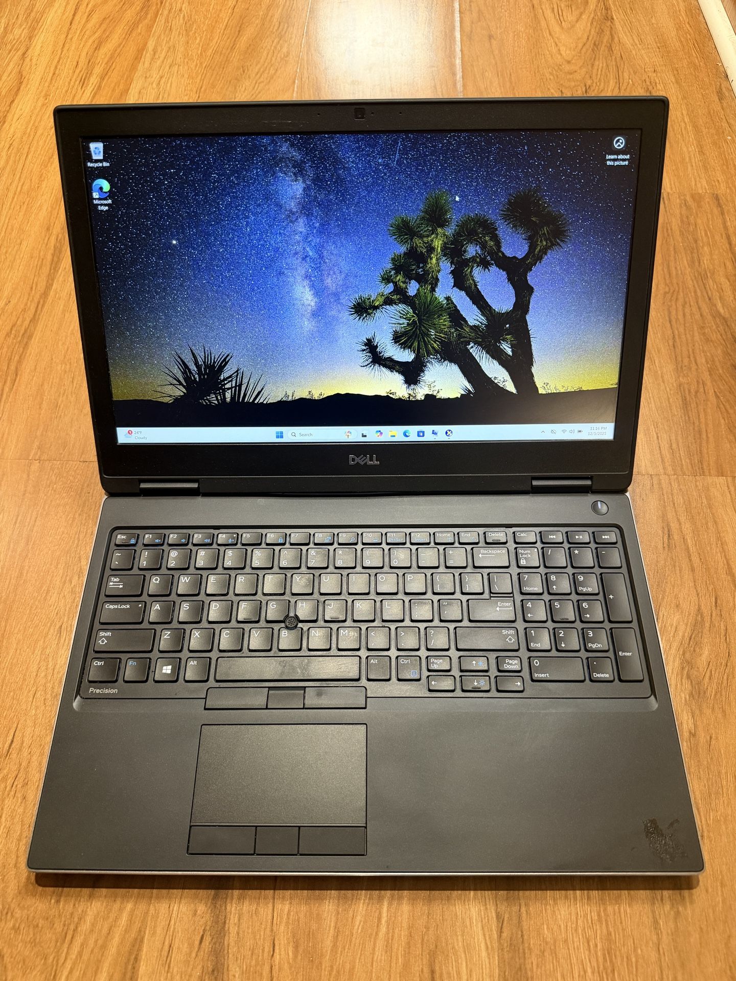Dell Precision 7530 core i7 8th gen 32GB Ram 512GB SSD Windows 11 Pro 15.6” UHD Screen Laptop with charger in Excellent Working condition!!!!!  Specif