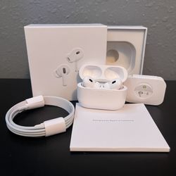 Apple AirPods Pro 2nd Generation with Wireless Charging Case - White