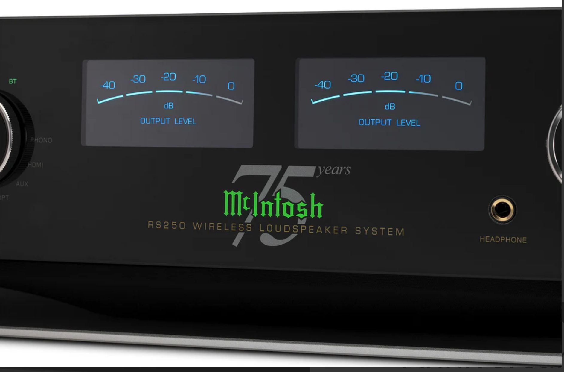 McIntosh Brand New RS250 75th Anniversary Wireless Loudspeaker