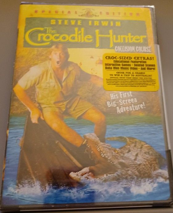 New Steve Irwin. The Crocodile Hunter DVD