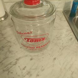 Antique Glass Jar 