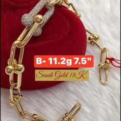 18k Authentic Pawnable Saudi Gold