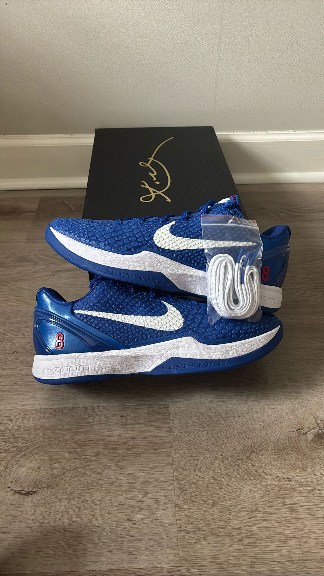 Kobe 6 Protro “Dodgers ” Mens Size 13 DEADSTOCK