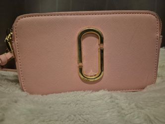 Marc Jacobs Sweet Dreams Pink Snapshot Camera Crossbody Bag Purse Handbag.