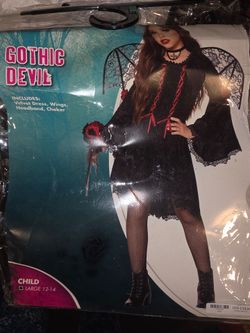 Halloween Gothic Devil costume