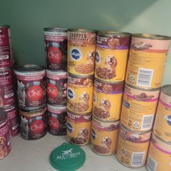 20 Cans Of Dog Food