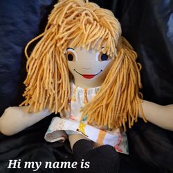 16" Handmade Doll 