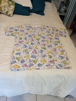 Camisa De Uniformes Multicolor Large