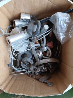 Box full of clamps