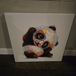 Panda Painting Wall Art