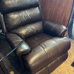 La-Z boy Leather Power Recliner 