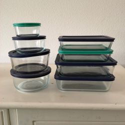Glass Tupperware 