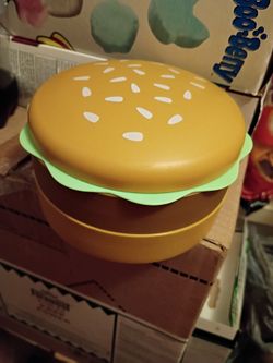 Hamburger Novelty Bento box