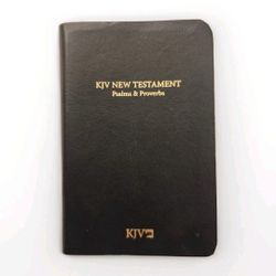 ​KJV Vest Pocket New Testament with Psalms and Proverbs - Imitation Leather
