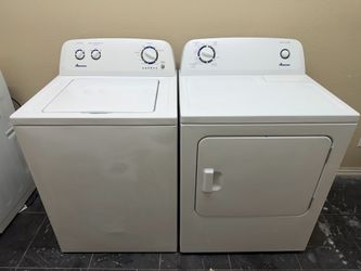Amana Electric Washer And Dryer Set