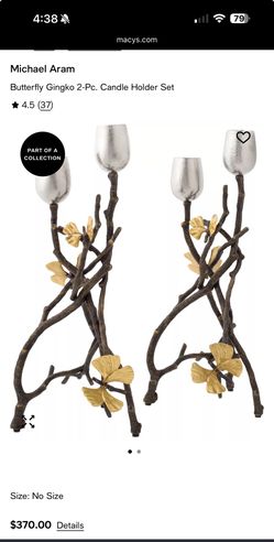 Michael Aram Candle Holder