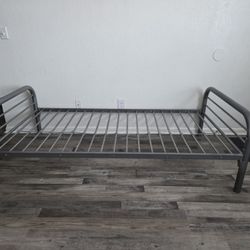 Silver Twin Size Bed Frame
