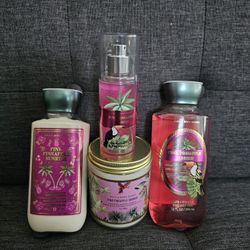 Pink Pineapple Sunrise Bath And Body Works 