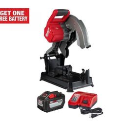 Brushless Cordless 14 in. Abrasive Cut-Off Saw Kit with One 12.0Ah Battery