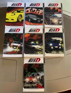 Initial D Volumes 1-2, 11-12, 14-15, 24 English Manga
