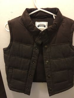 Gymboree Brown Puffer Vest