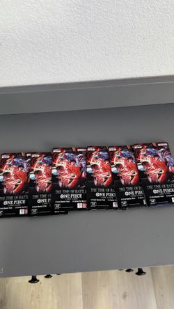 One piece 16 single booster packs