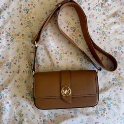 Michael Kors Camel Mini Crossbody Bag 