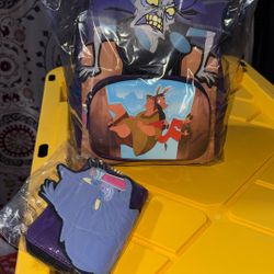 Loungefly The Emperor's New Groove Yzma Villains Scene Mini Backpack