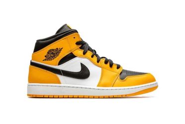 Yellow air Jordan’s