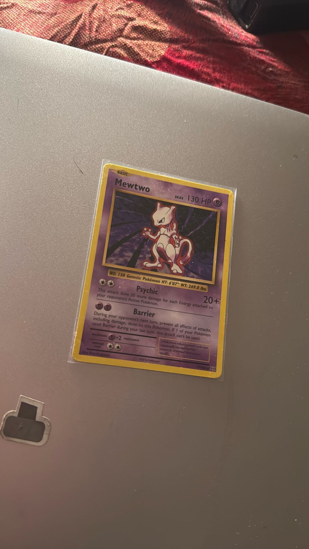 Mewtwo 51/108 Pokémon XY Evolutions Staff Pre-Release Holo Rare