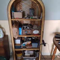 Wicker Shelves 300 Each