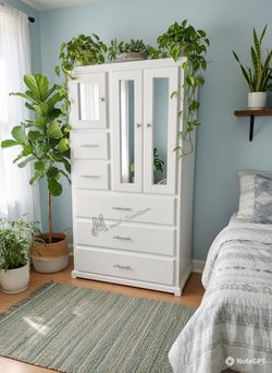 White Wardrobe Closet!