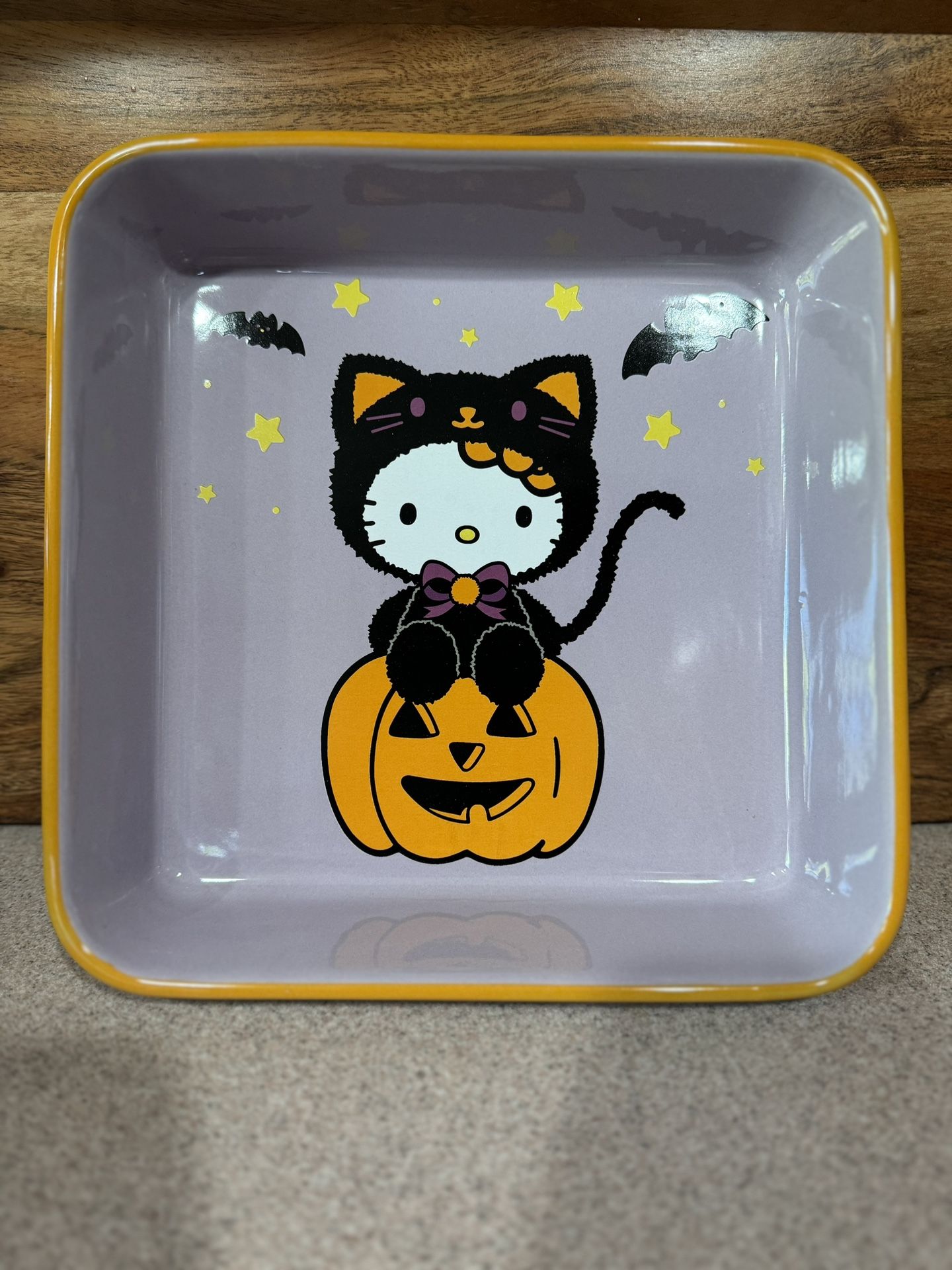 Hello Kitty Black Cat With Pumpkin Baking Pan