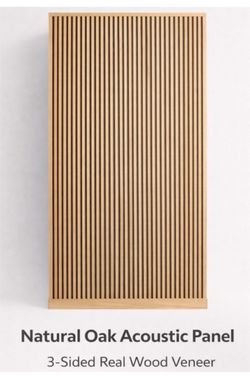 Natural Oak Willow Wood Panel